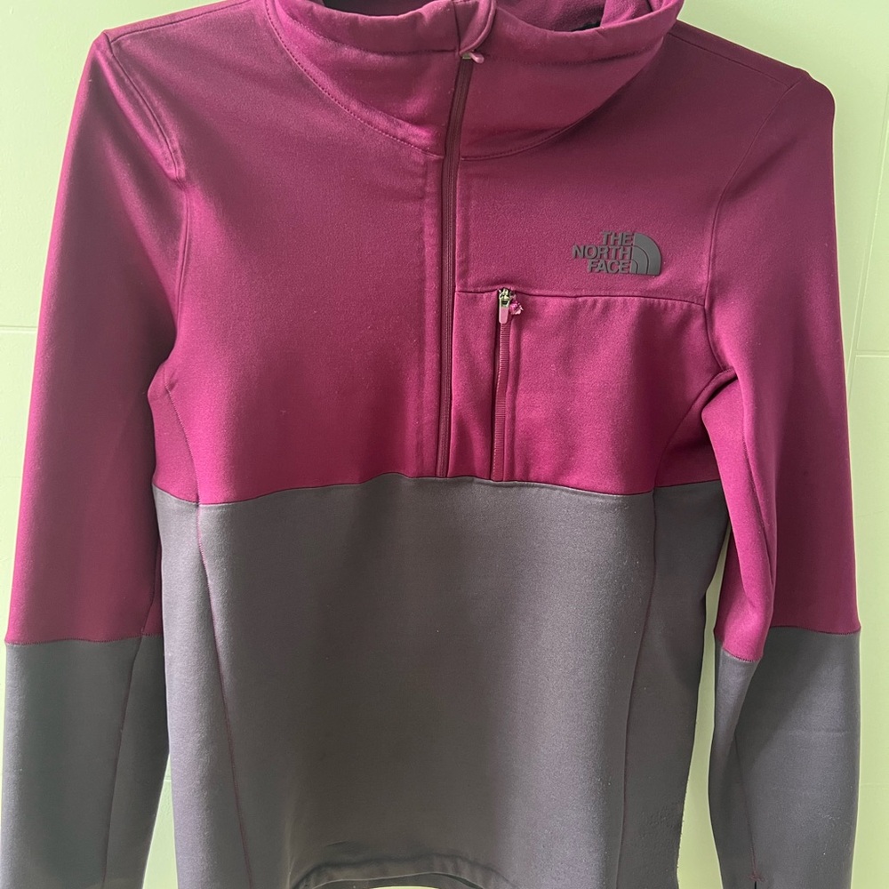 The North Face Pink  Quarter-Zip Jacket